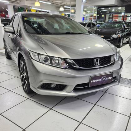HONDA CIVIC 2.0 LXR 16V FLEX 4P AUTOMÁTICO
